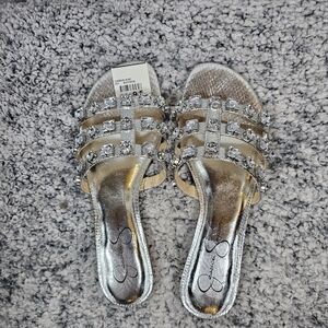 2/$20 Jessica Simpson 9.5 Embellished Sandals